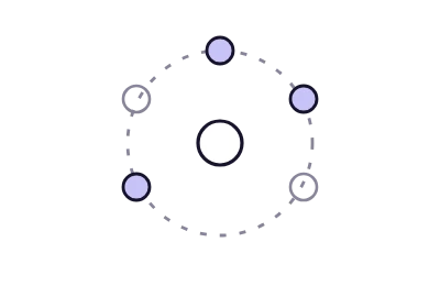 A radar of a website tracking five AI engines, three that cite it and two that do not.